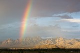Rainbow over the Organ Mountains