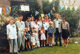 40th Wedding anniversary of Frans Leferink and Riet van Driel with their offspring
