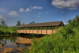 Covered Bridge in HDR<BR>July 9, 2010
