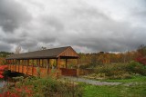 Covered Bridge in Autumn<BR>September 29, 2012
