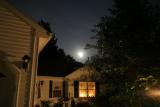 Moon over House