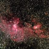 The area surrounding NGC 3603