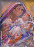 Madonna con bambino, by Stellario Baccellieri 2009