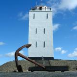 Lighthouse with anchor
