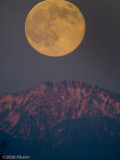 Full Moon over the Mt.kekachi(2)