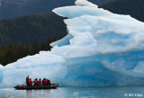 Cruising thru the Icebergs, LeConte Bay  1