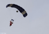 Santa Parachutes into Byron   1