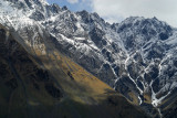 Mountain across from Gergeti church, Kazbegi - Khevi.