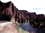 Yellowstone National Park:  Shoshone River approach