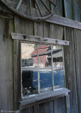 Barn Yard Reflection