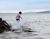 Playing on the Beach