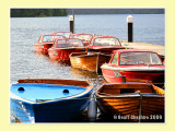 Motor boats at Bowness
