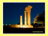 Acropolis at night, Rhodes Town