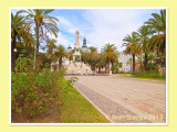 Cartagena - gardens and war memorial