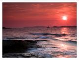 Sunset over San Stefanos