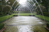 Bayou Bend through the Diana Fountain