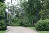 Driveway Entrance to Bayou Bend