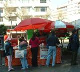 Empanadas Rusas stand, Colonia Roma