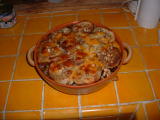 <b>Capirotada acabo del horno</b>