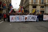 Student Protestors in Rome