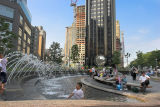 The Fountain of Columbus Circle