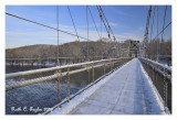 Snowy Walking Bridge to NJ