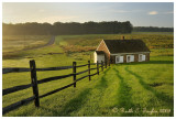 First Light at Deep Run Schoolhouse