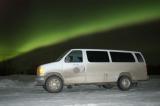 Our Van at Murphy Dome in Fairbanks