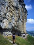 Steep rock face