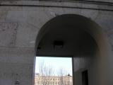 Louvre Viewed thru Archway of Institut de France