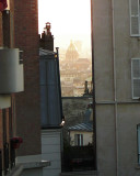 Looking down Place Jean-Baptiste Clment to rue Gabrielle - Les Invalides