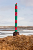 Beacon in tundra