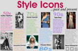 Information Graphic : Style Icons