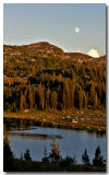 Moonrise, Horseshoe Lake