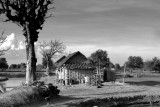 Bamboo house of salt farmer