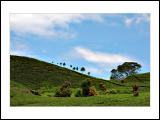 Blue Sky over Gunung Talang