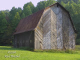 Old Barn on Chapel Road near Gassaway, Baxton County