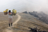 On the top of the crater