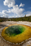 Upper Geyser Basin, Morning Glory Pool