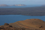 View from the summit of Bartolomé Island