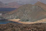 View from the summit of Bartolomé Island