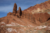 Rock formations at Scenic Drive