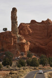 Spires near the campground