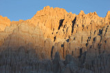 Picnic area at sunset