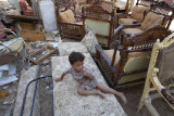 Al-Kharga, playing in an open house