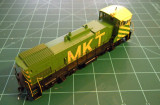Athearn MP15AC out of the box, firemans side