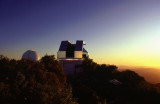 A PICTURE OF THE WIYN TELESCOPE AT SUNSET