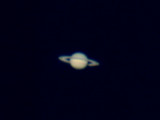 SATURN AS SEEN THROUGH THE VISITOR TELESCOPE