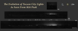 THIS DISPLAY SHOWS THE INCREASE IN LIGHT POLLUTION FROM 1959 T0 2003