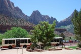 THE PARKS SHUTTLE SYSTEM IS THE ONLY WAY YOU CAN SEE THE MAIN ATTRACTIONS ALONG SCENIC CANYON TRAIL